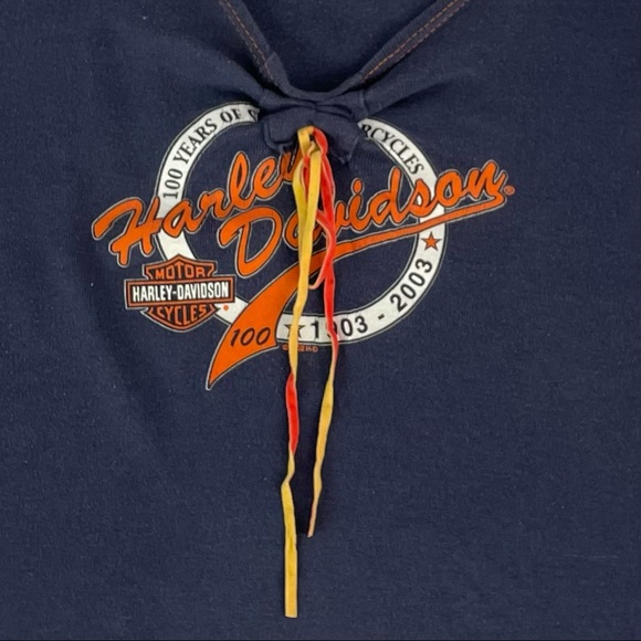 Vintage Harley Davidson 100 Year T-Shirt Size L - Picture 3 of 7